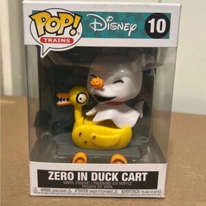 Disney Pop! Trains Zero in Duck Cart - White and Yellow